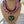 Load image into Gallery viewer, Green Stone Heart Pendant with Lilac Stones