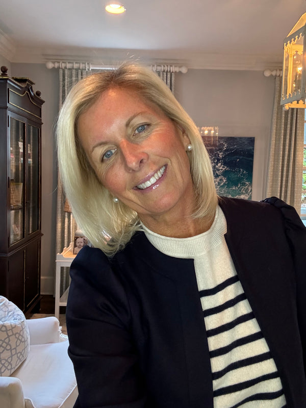 The Merritt Puffy Sleeve - Navy