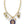 Load image into Gallery viewer, Gold Link Charm Trio Necklace
