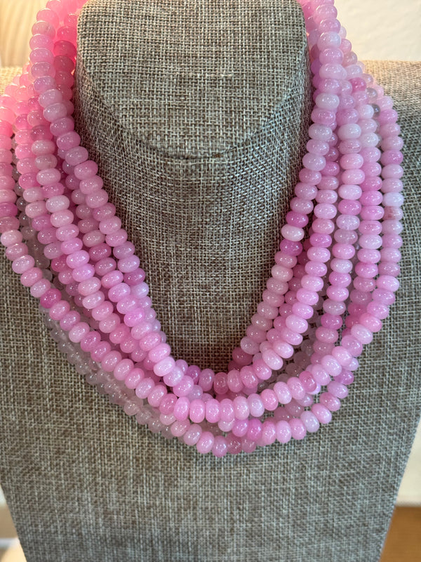 Pink Convertible Necklace