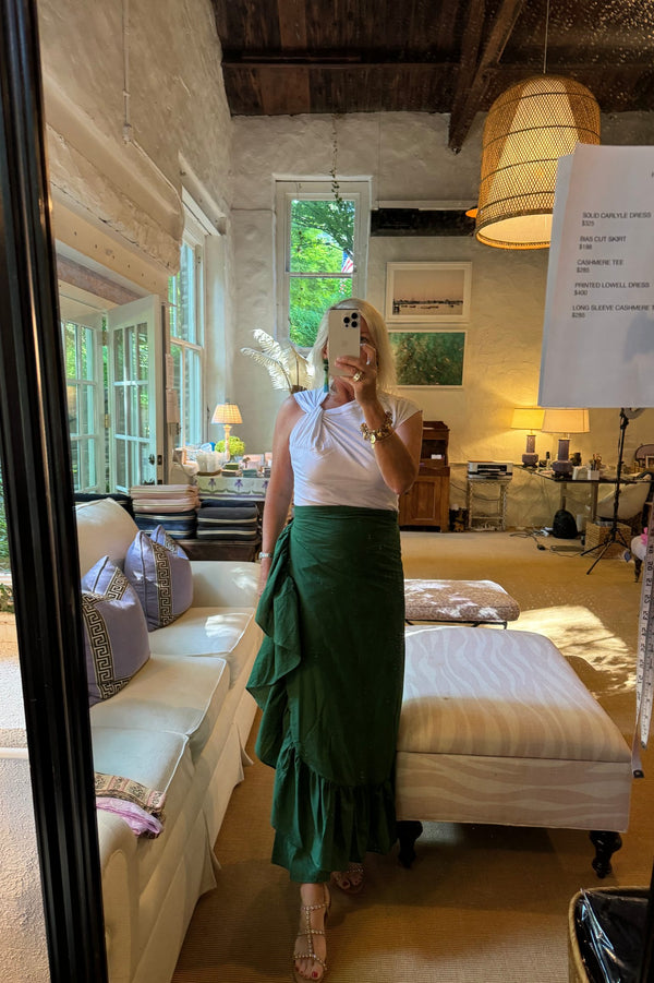 Ruffle Sarong Skirt