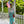 Load image into Gallery viewer, The Long Sarong in Turquoise Silk Dupioni
