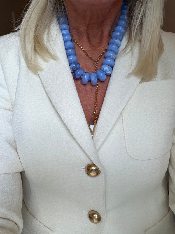 Periwinkle Big Beads