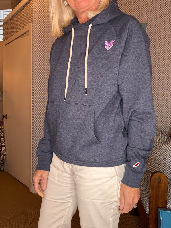 Lightweight Navy Hoodie