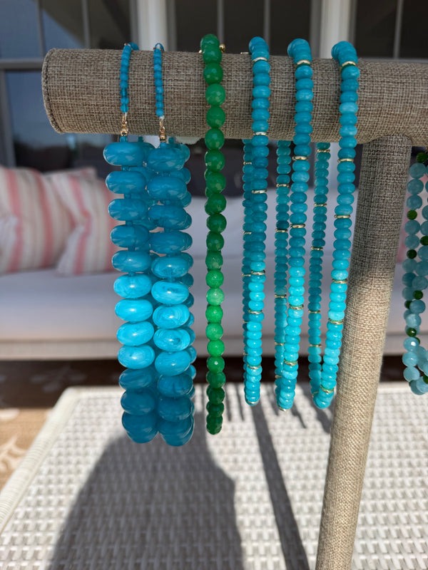 Sky Blue Big Beads
