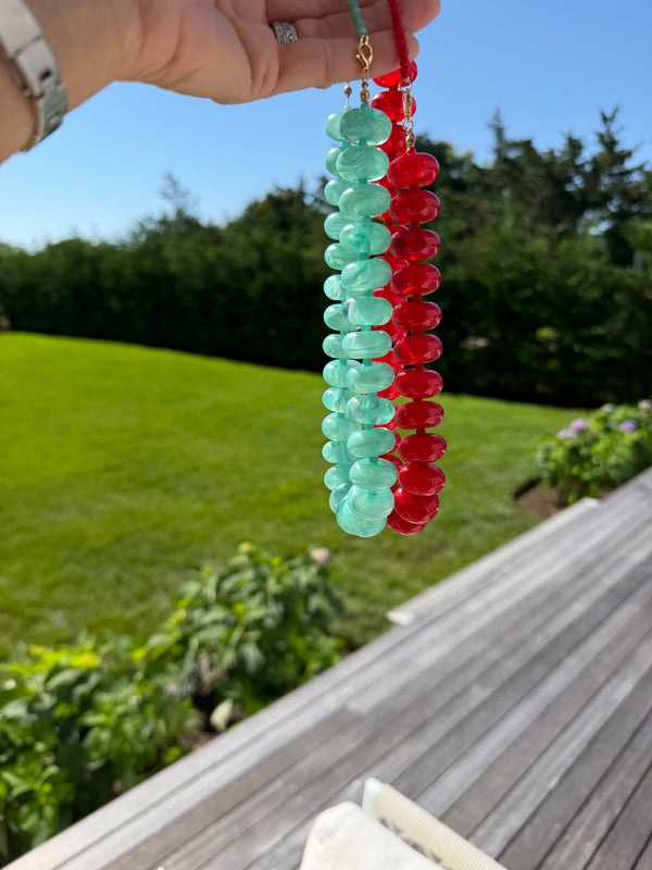 Mint Green Big Beads