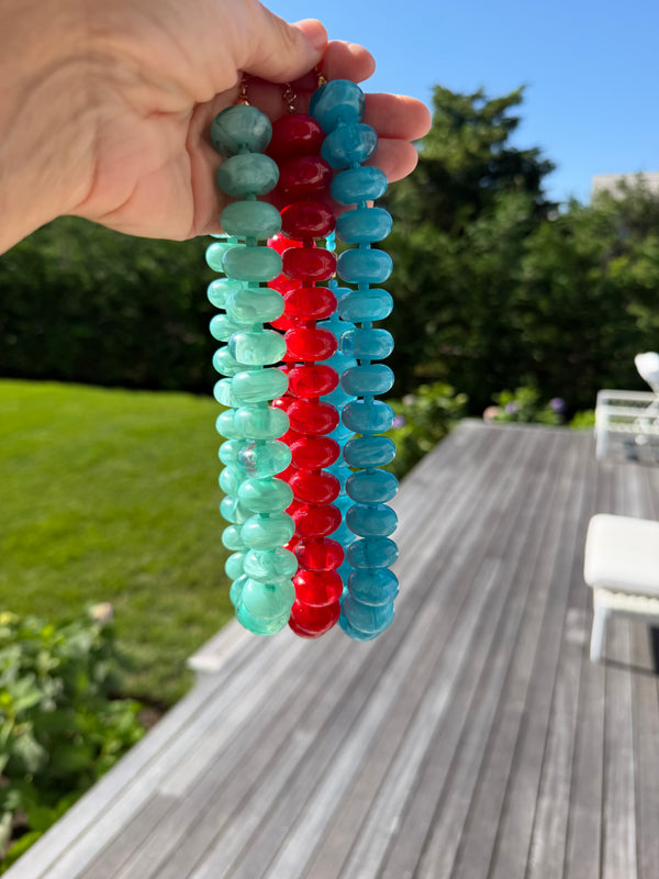 Mint Green Big Beads
