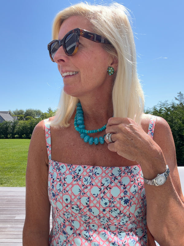 Mint Green Big Beads