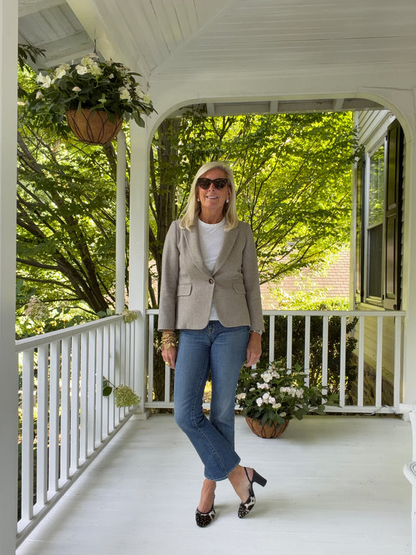 Grey Tweed Blazer
