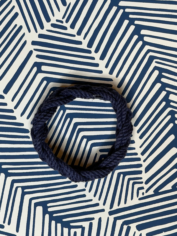 Navy Rope Bracelet
