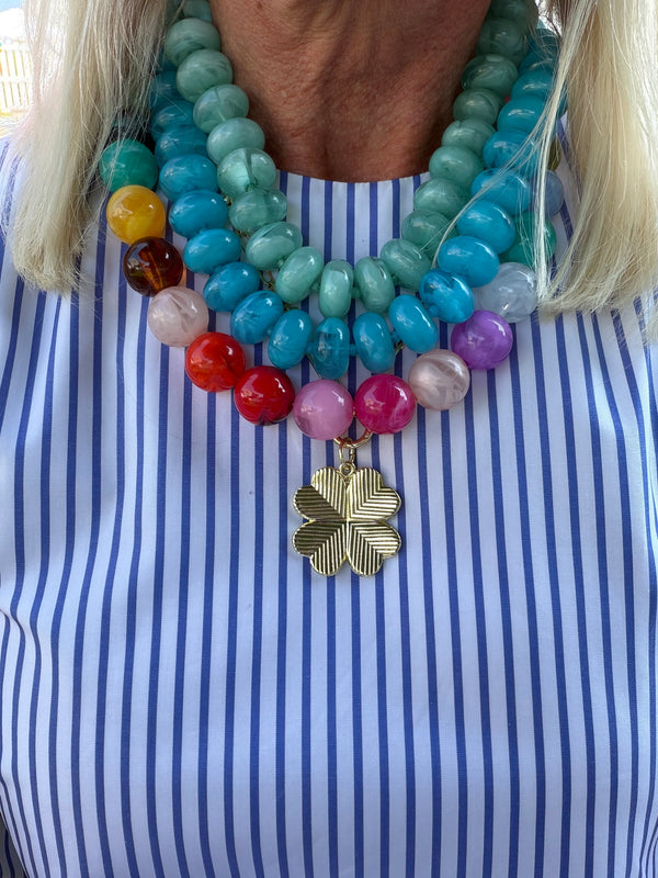 Multi Colored Gumball Necklace
