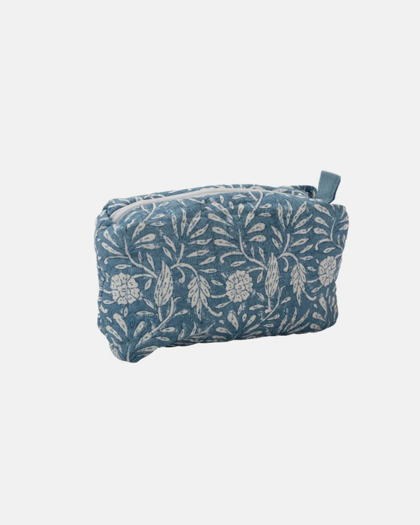 Jasmine Block Stamp Zipper Bag