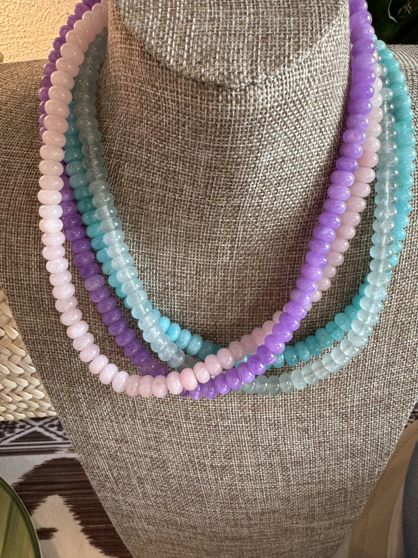 Seafoam Candy Necklace